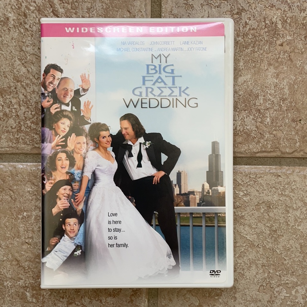 My Big Fat Greek Wedding DVD Nia Vardalos John Corbett